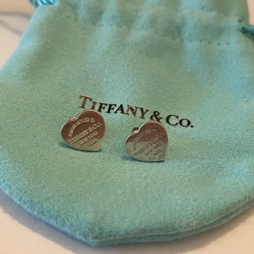Tiffany & Co. Return to Tiffany Heart Tag Earrings